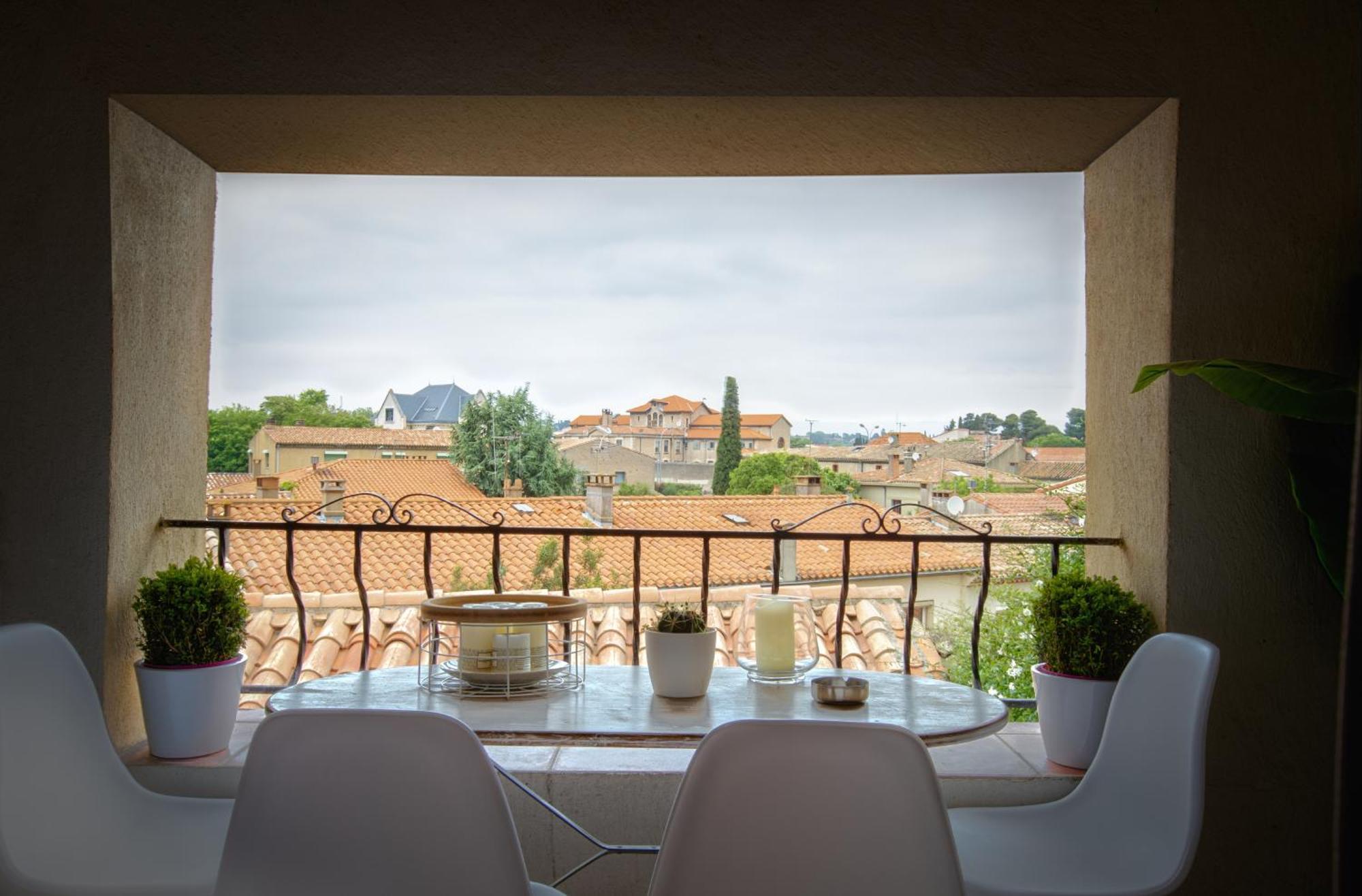 Les Cles De La Cite Appartement Carcassonne Buitenkant foto